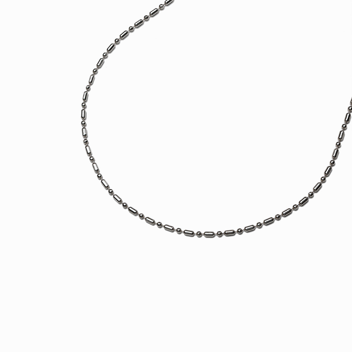 《Necklace》Cross Orbit｜Silver（Luxe）