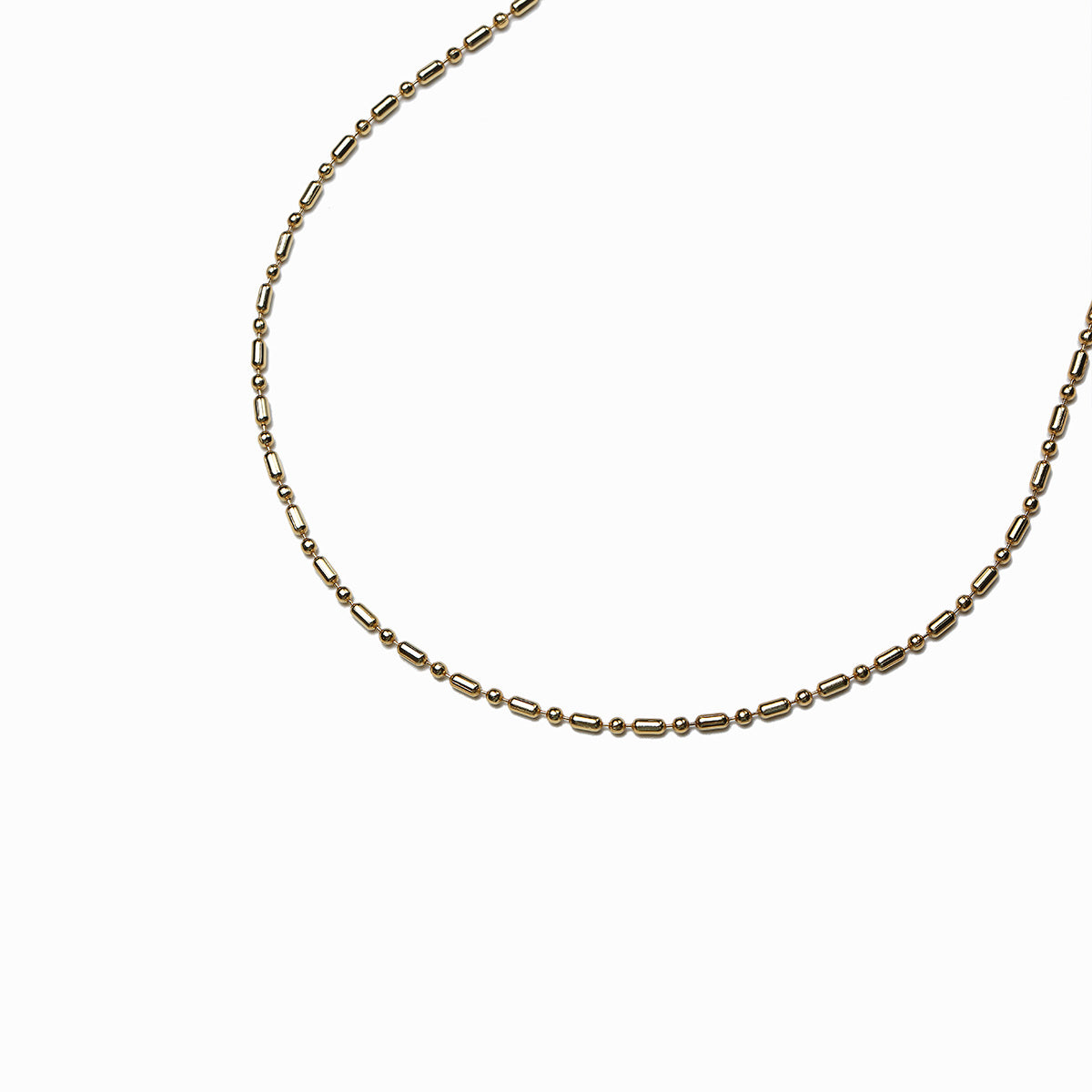 《Necklace》Cross Orbit｜Gold　（Casual）