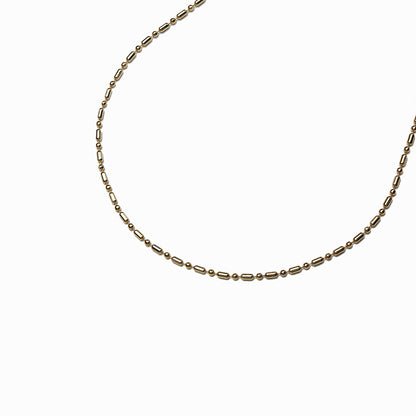《Necklace》Cross Orbit｜Gold　（Casual）