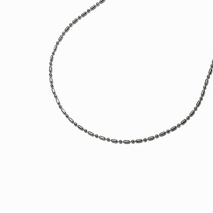 《Necklace》Cross Orbit｜Silver　（Casual）