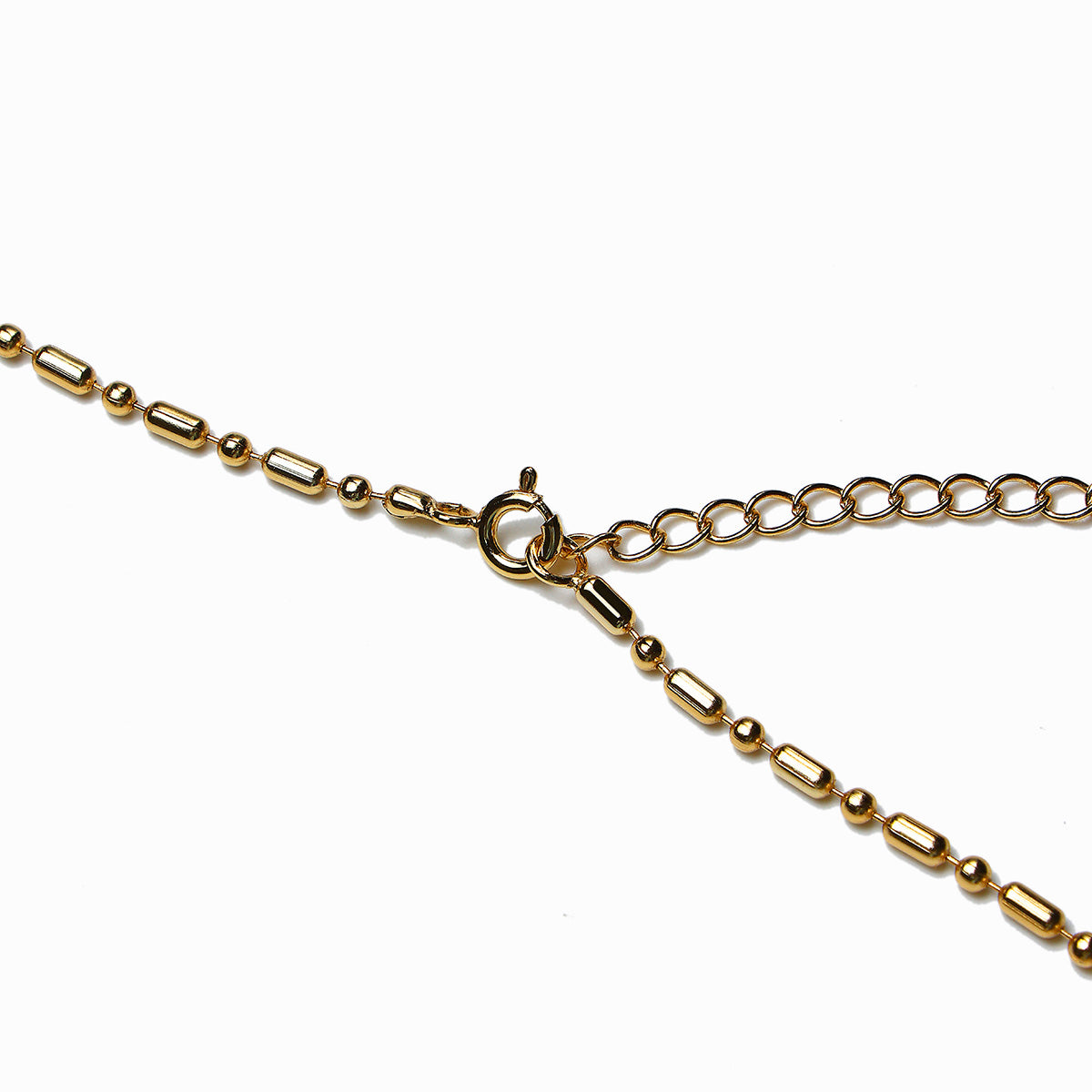 《Necklace》Cross Orbit｜Gold　（Casual）