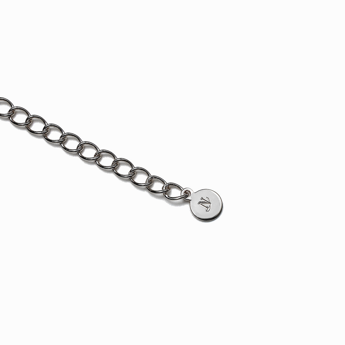 《Necklace》Cross Orbit｜Silver　（Casual）