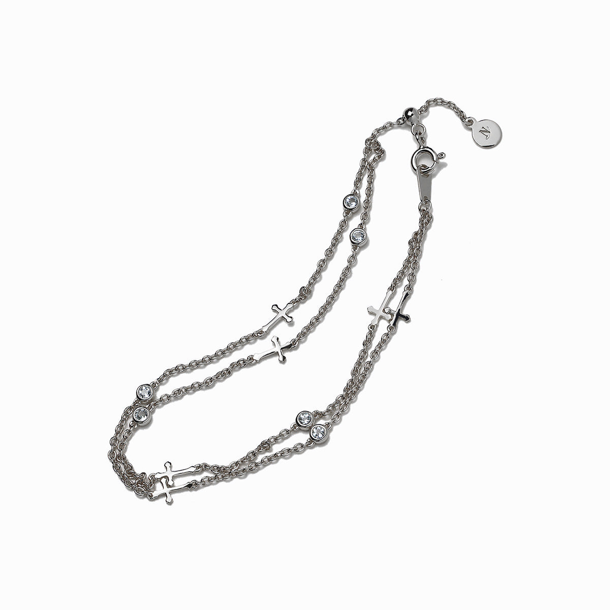 《Bracelet》Cross Planet｜Silver（Luxe）