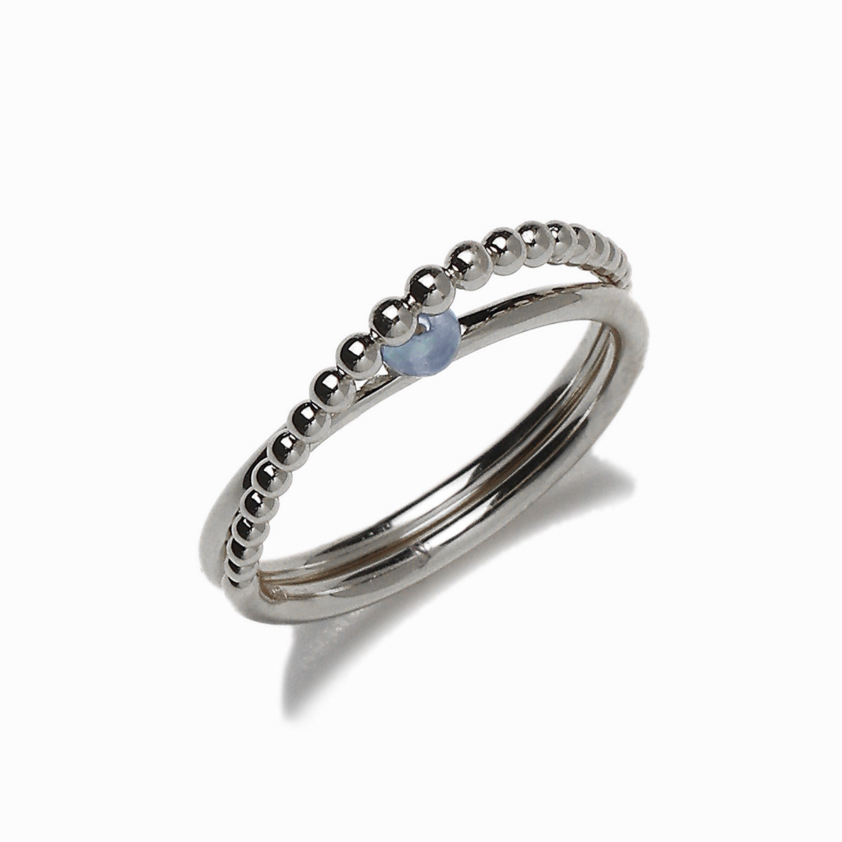 《Ring》Blue Orbit｜Silver　（Casual）