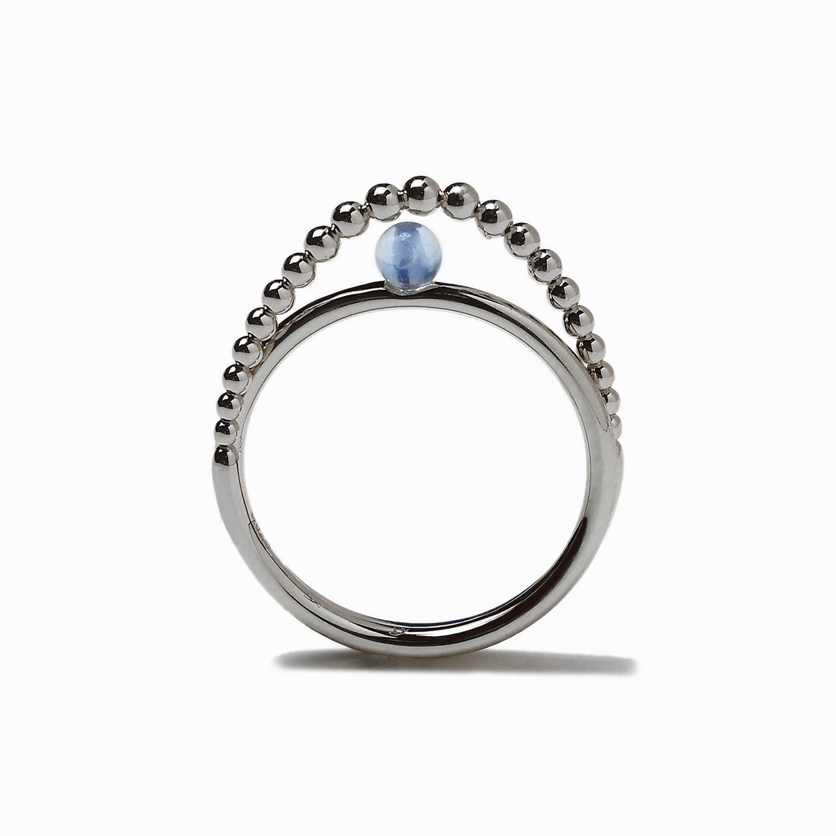 《Ring》Blue Orbit｜Silver　（Casual）