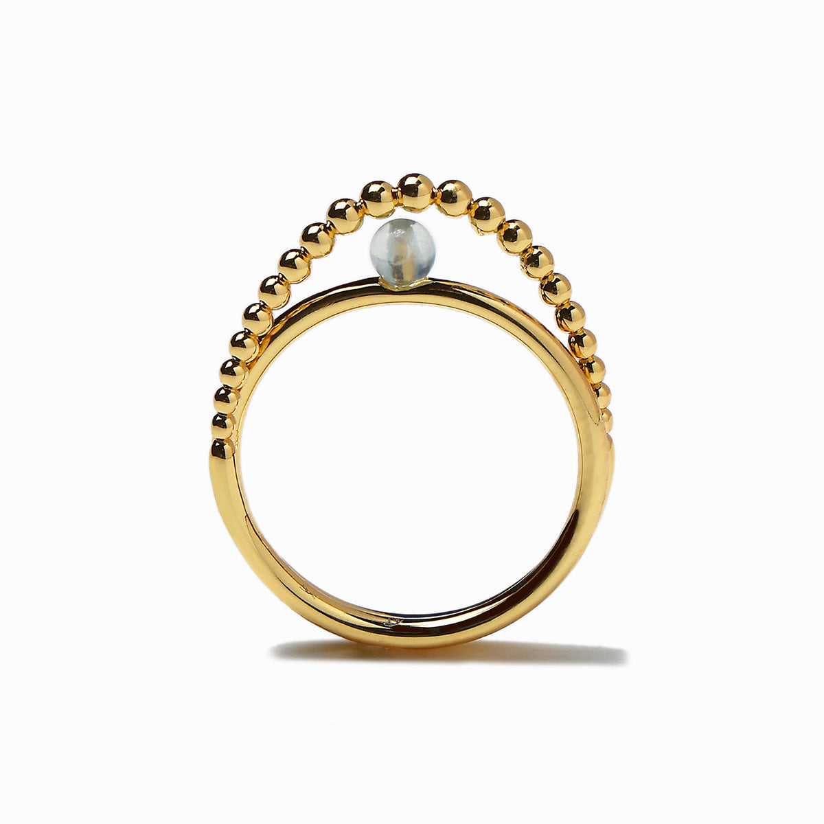《Ring》Blue Orbit｜Gold　（Casual）
