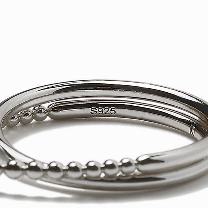 《Ring》Blue Orbit｜Silver　（Luxe）