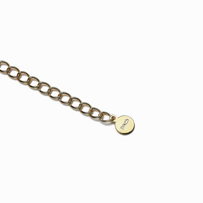 《Necklace》Cross Orbit｜Gold　（Luxe）