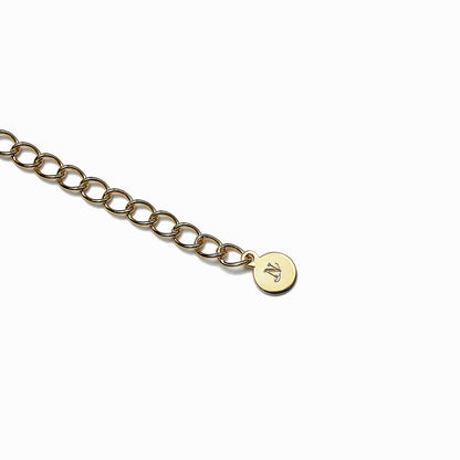 《Necklace》Cross Orbit｜Gold　（Luxe）