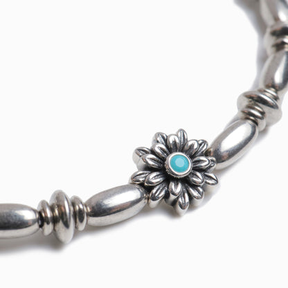 《Bracelet》Bold Bloom｜Silver（Casual)