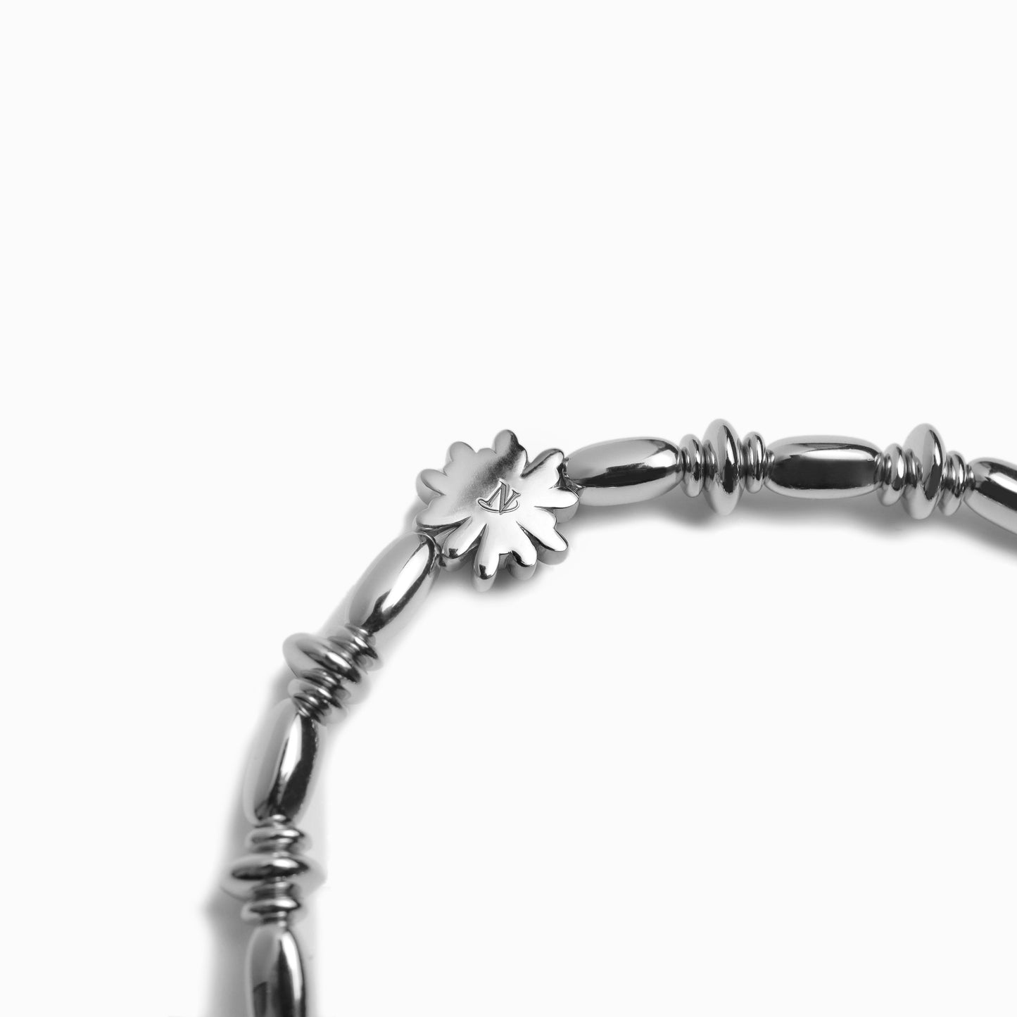 《Bracelet》Bold Bloom｜Silver（Casual)