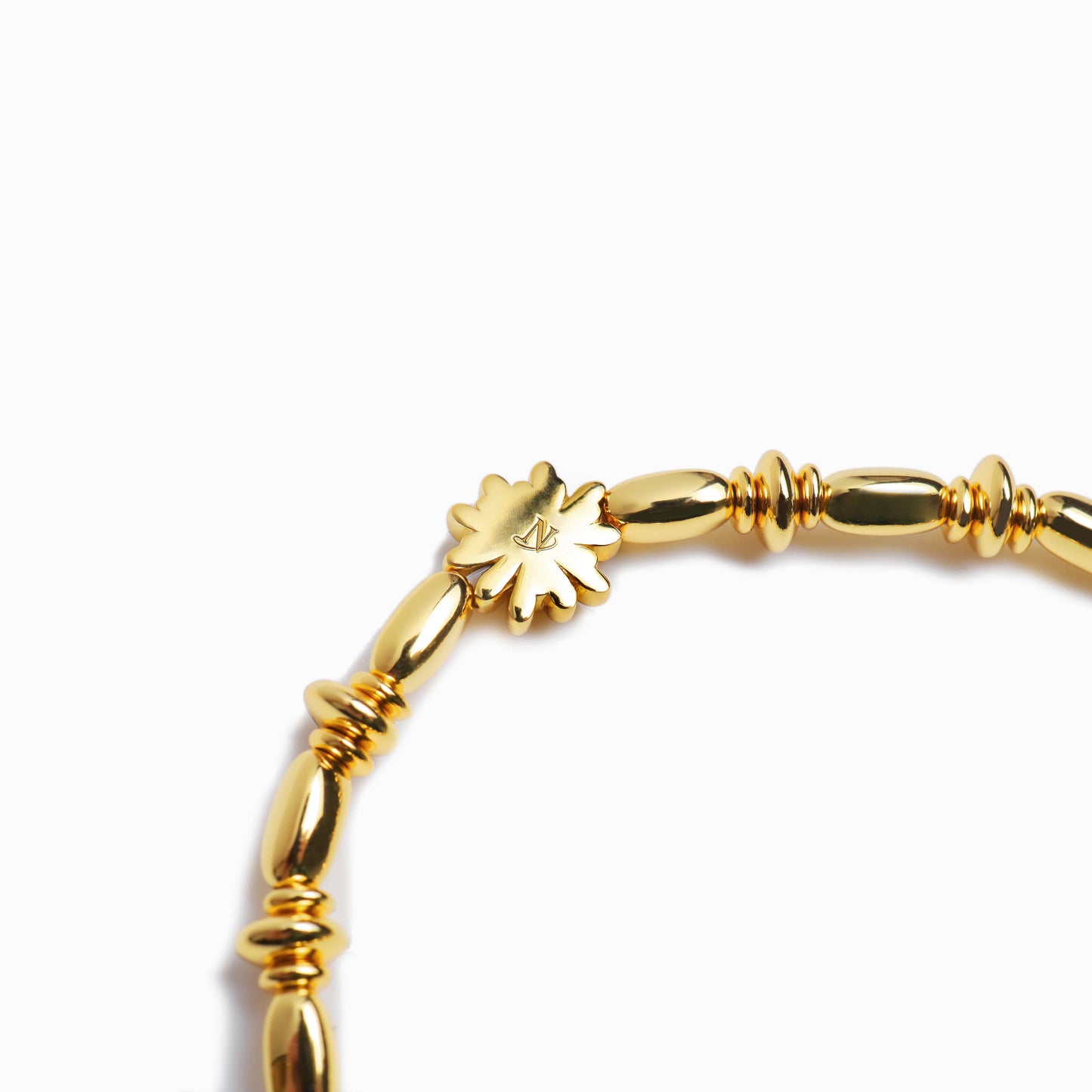 《Bracelet》Bold Bloom｜Gold（Casual)