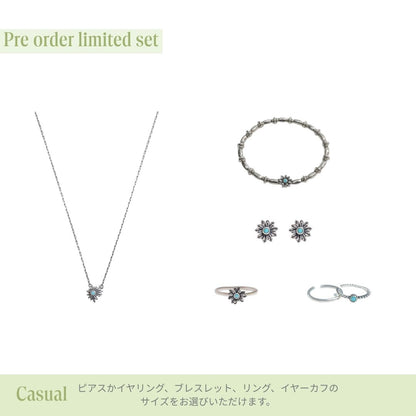 《Wish To Flower》Complete Set｜Silver（Casual）