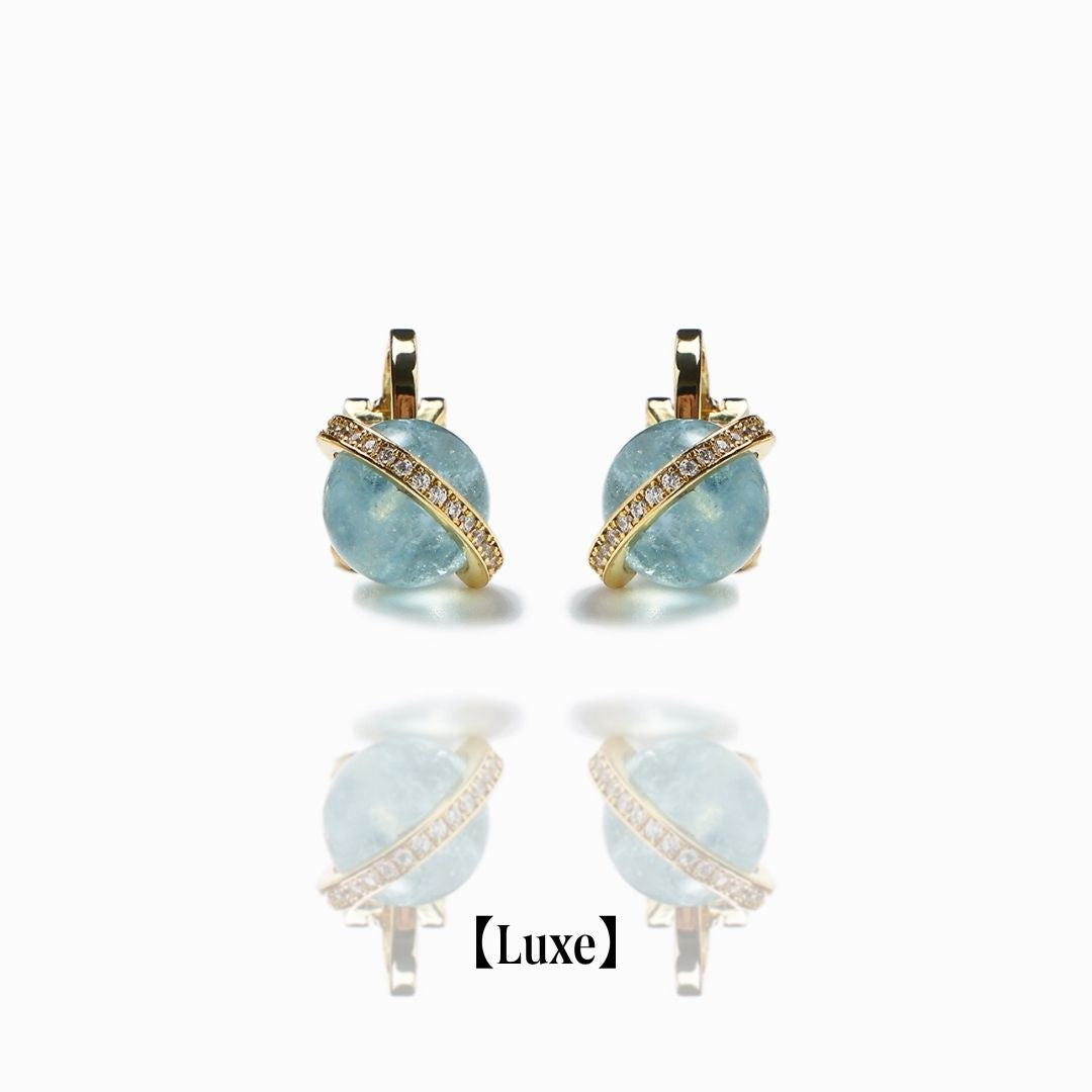 《Wish To Flower》Necklace＆Ear Items Set ｜Silver（Luxe）