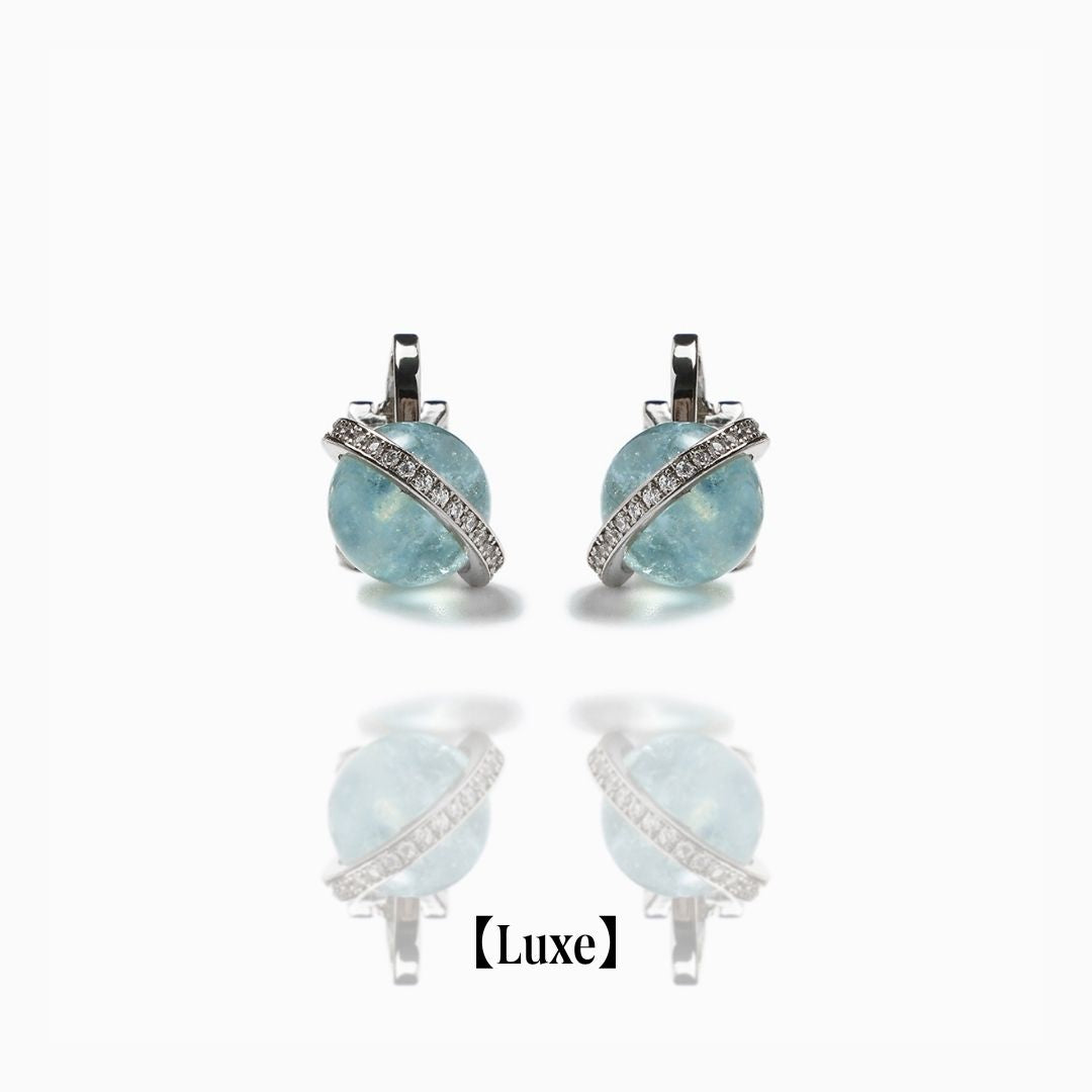 《Wish To Flower》Necklace＆Ear Items Set ｜Silver（Luxe）