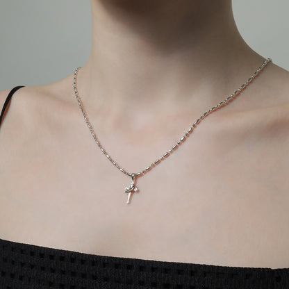 《Wish To Flower》Necklace＆Ear Items Set ｜Silver（Luxe）