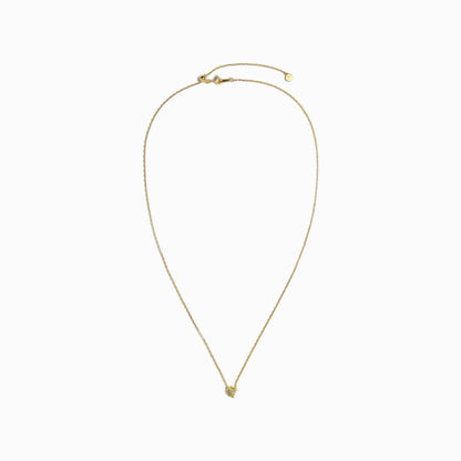 《Necklace》Blue Petal Bloom｜Glod （Casual）