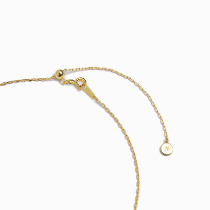 《Necklace》Blue Petal Bloom｜Glod （Casual）