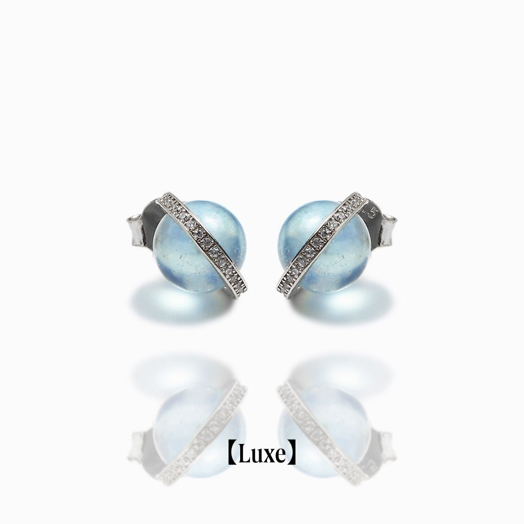 《Wish To Flower》Necklace＆Ear Items Set ｜Silver（Luxe）