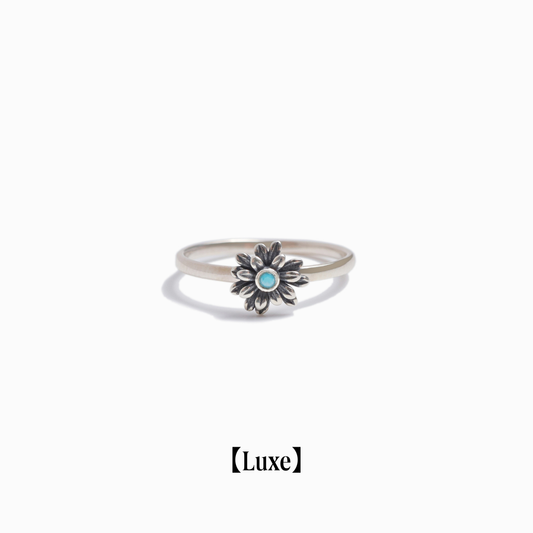 《Ring》Star Flower｜Silver （Luxe)