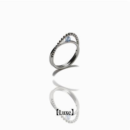 《Ring》Blue Orbit｜Silver　（Luxe）