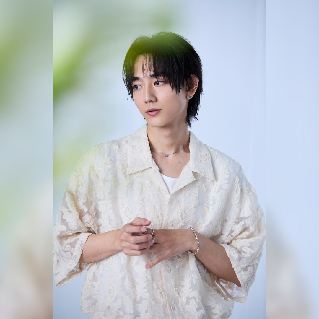 《Clip-on earrings》Blue Bloom  ｜Silver　（Luxe)